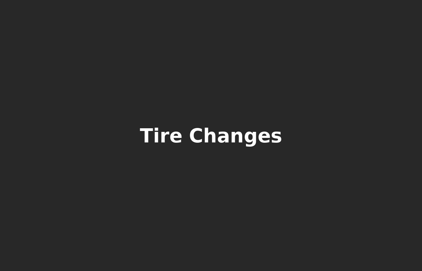 Tire Changes